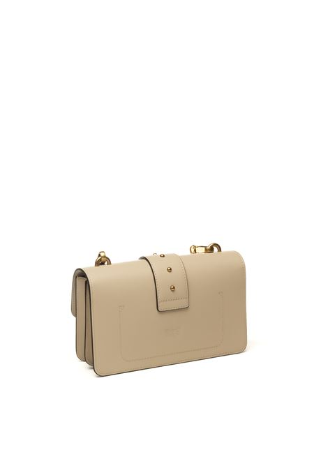 borsa a spalla love one mini beige/oro PINKO | 105856-AOF1LOVE ONE MINI-C50Q